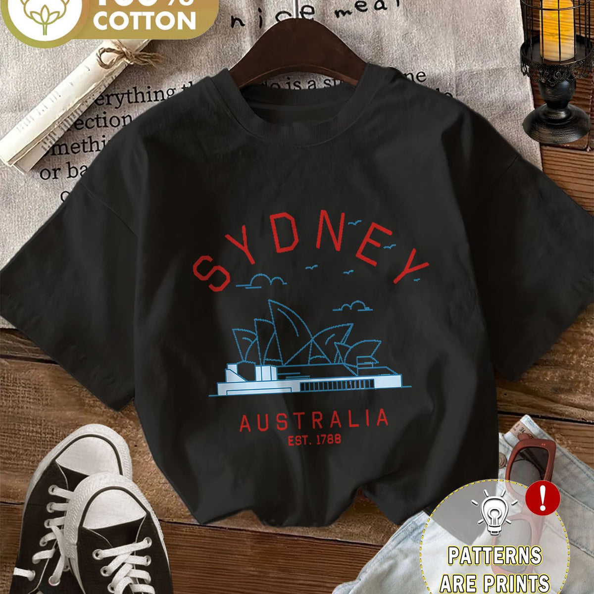 OLIVIA | Graphic tee with city print