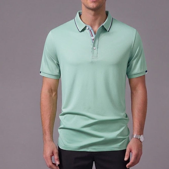 NOAH | Polo shirt with contrast collar