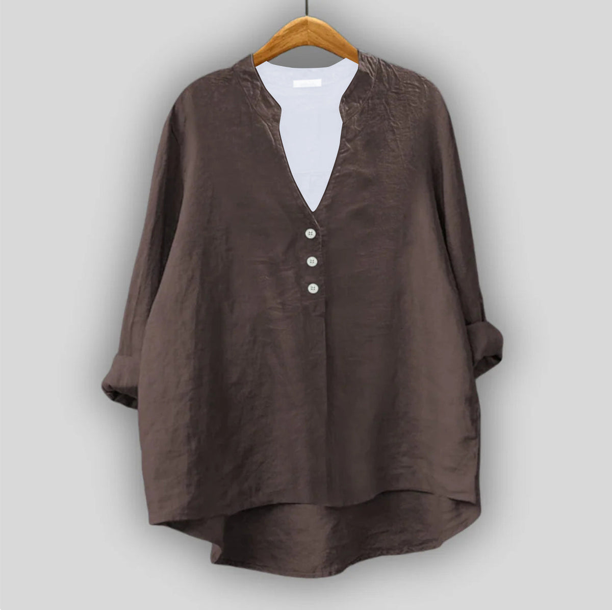 OLIVIA | Relaxed tunic with over-hip length