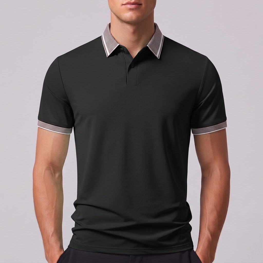 MORGAN | Polo shirt with contrast stripes