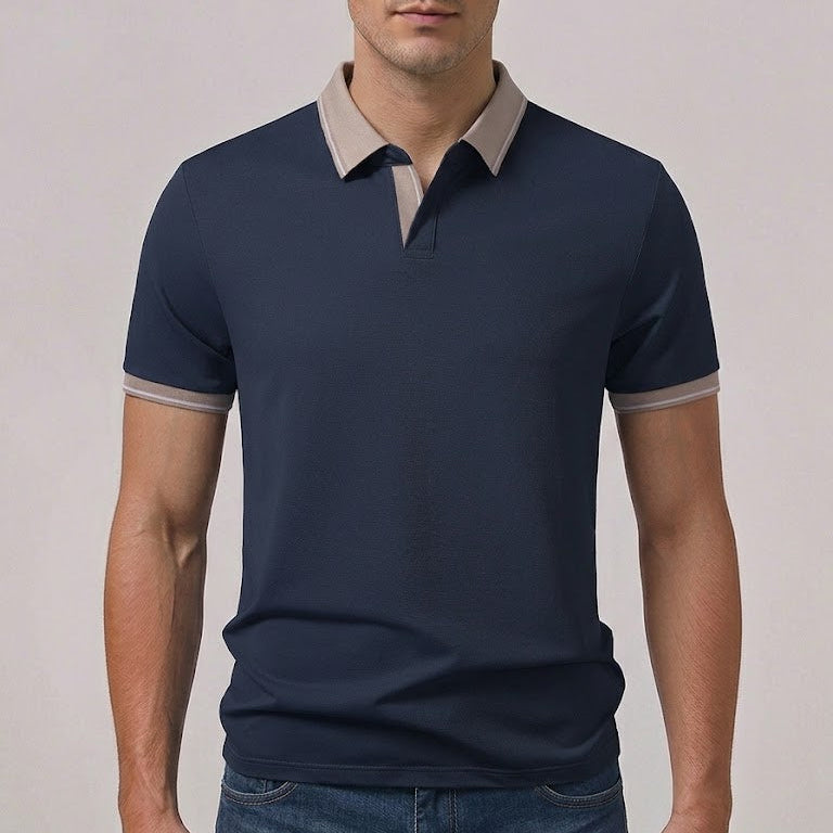 ARTHUR | Polo with Johnny collar