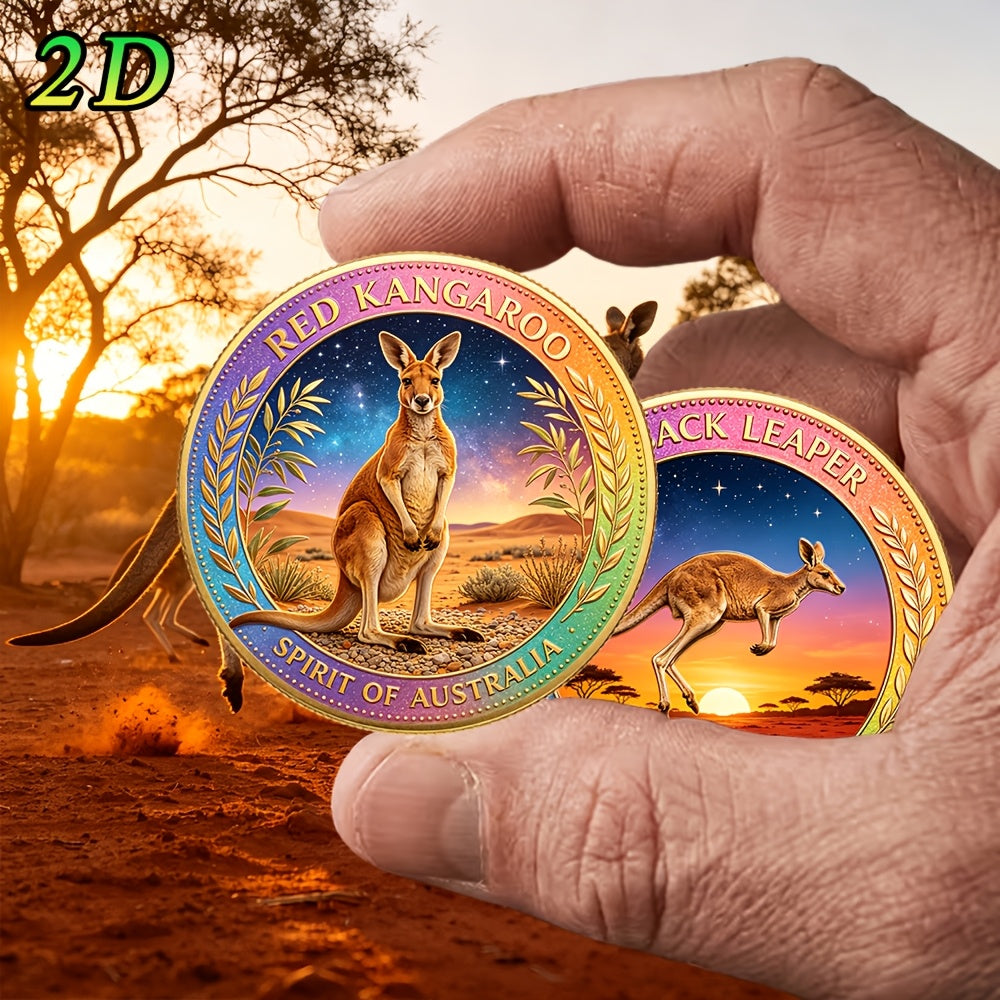 CHARLOTTE | Commemorative coin with kangaroo design