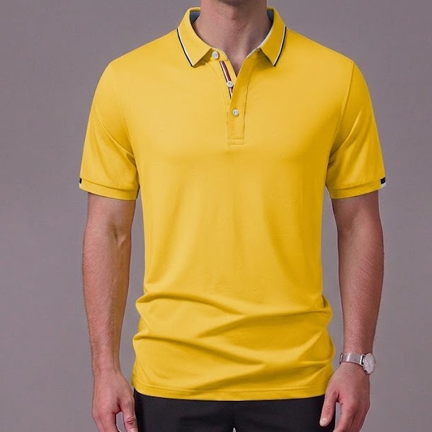 NOAH | Polo shirt with contrast collar