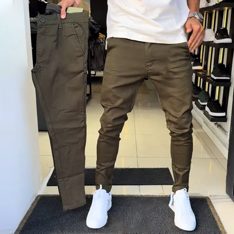 FREYA | Slim-fit trousers with tailored cut
