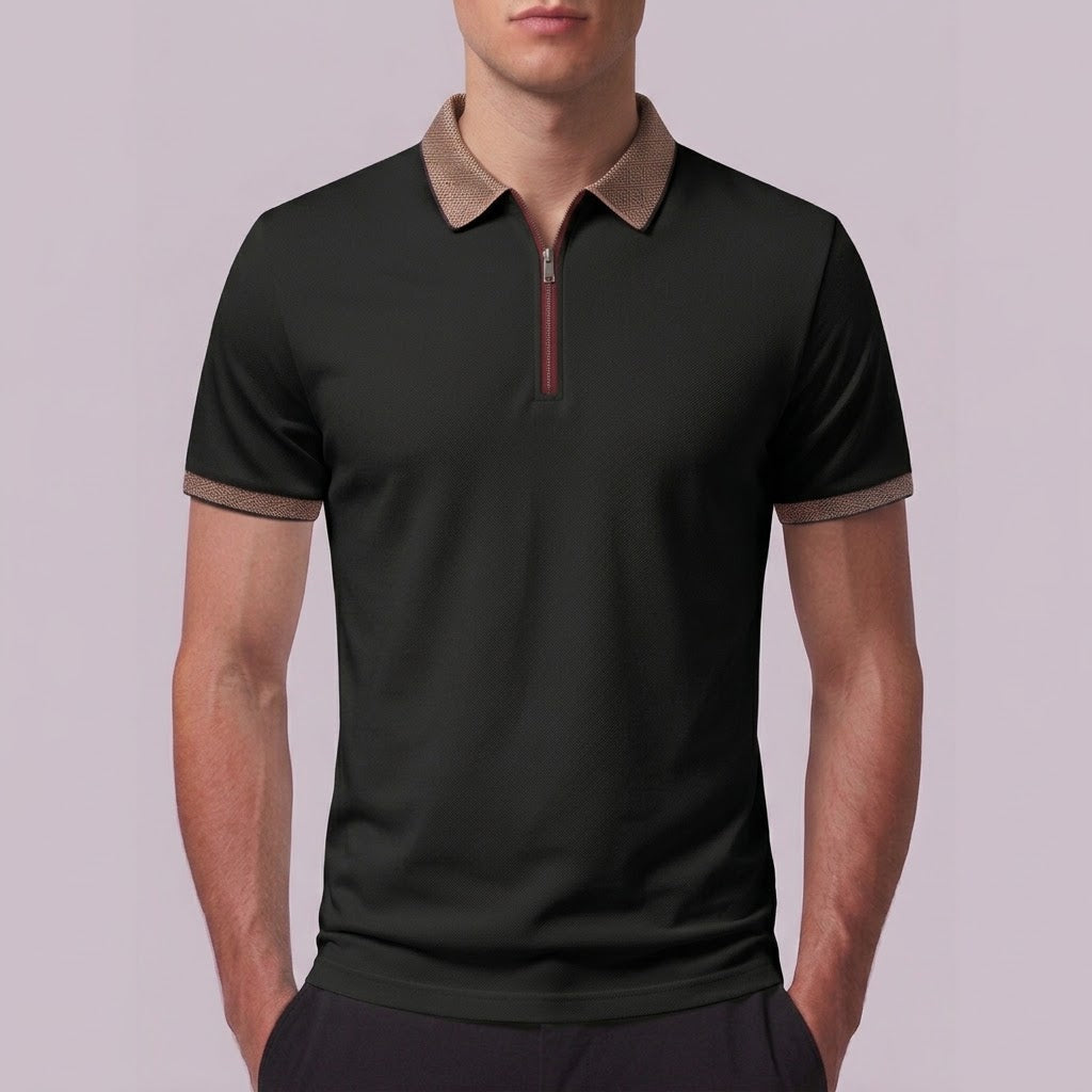 TEDDY | Polo shirt with contrast collar