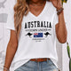 OLIVER | V-neck tee with kangaroo graphic