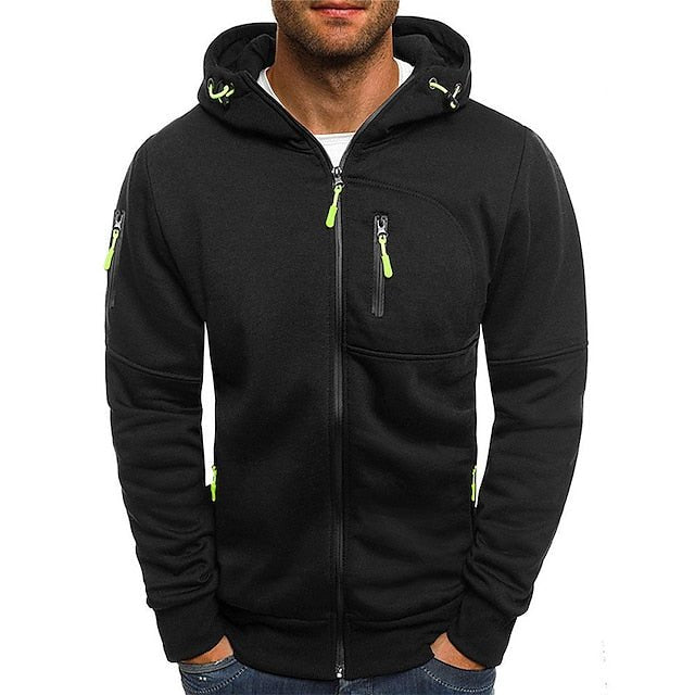 Zack - Hooded Zip-Up Jacket