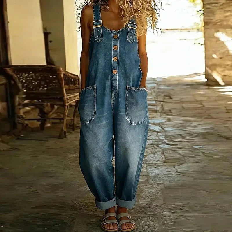 BROOKE | Overalls with wide-leg fit
