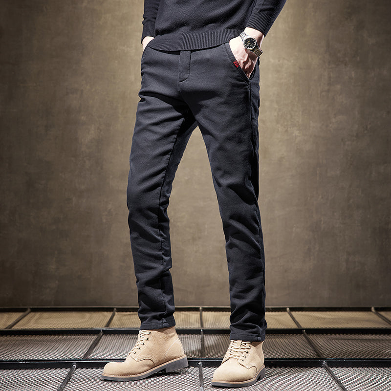 RUFUS | Slim-fit trousers with stretch fabric
