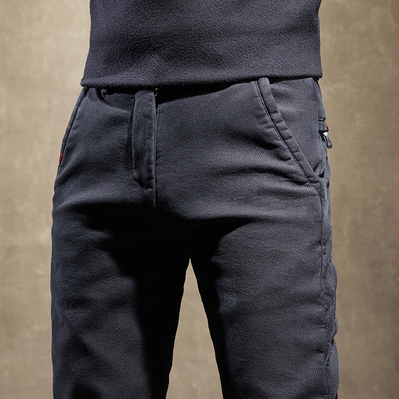 RUFUS | Slim-fit trousers with stretch fabric