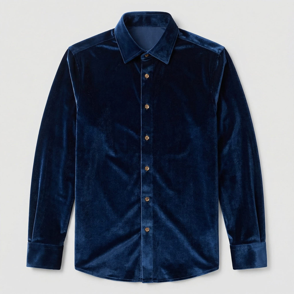 MASON | Button-up shirt in soft-touch fabric