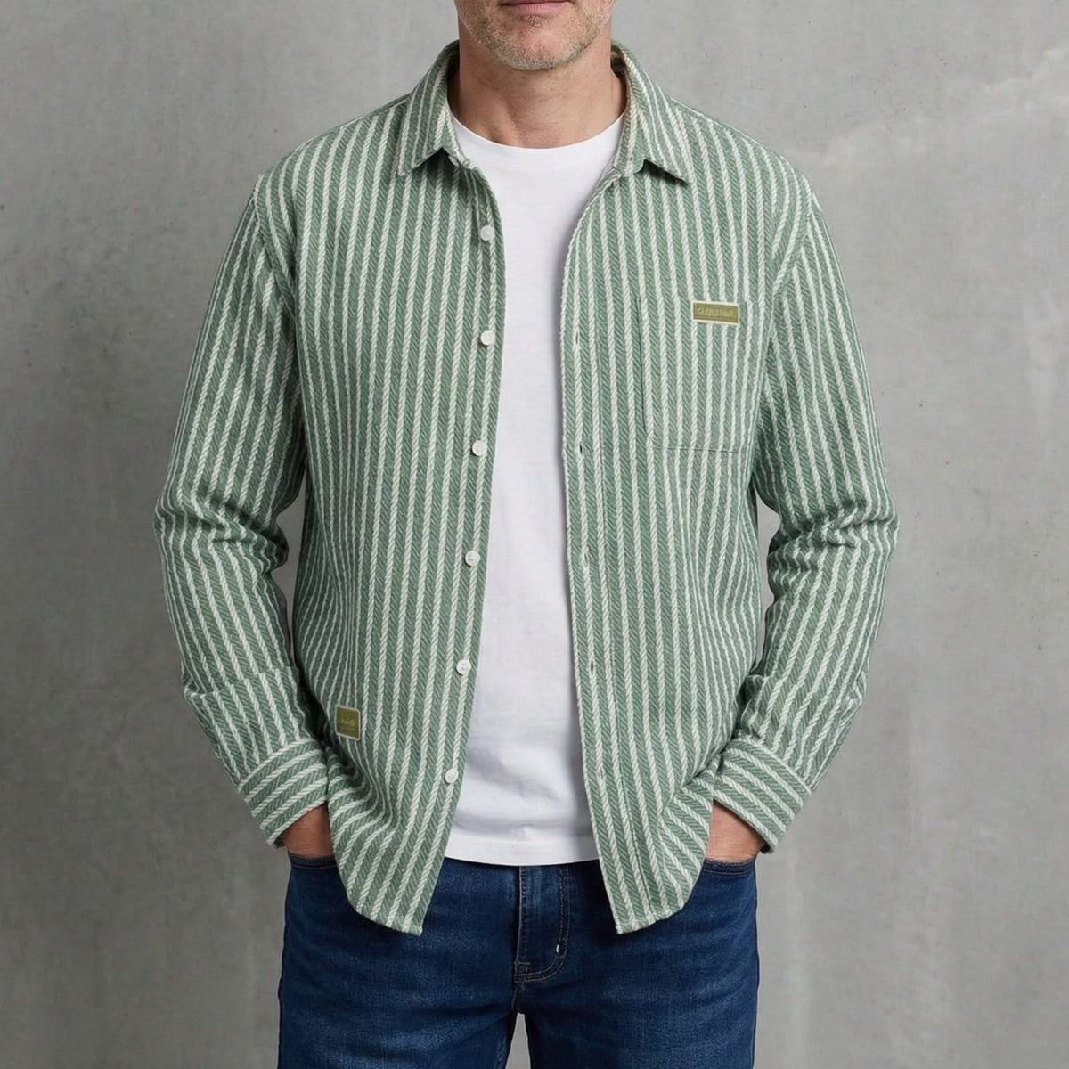IVY | Layered shirt with dual hem