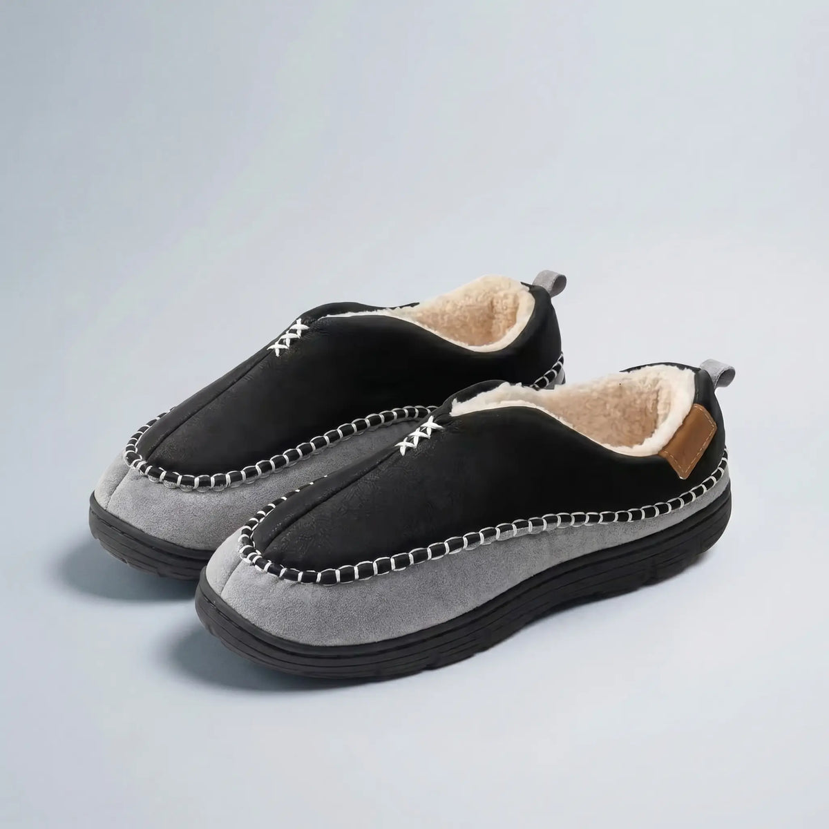 OLIVER | Moccasin with fleece lining