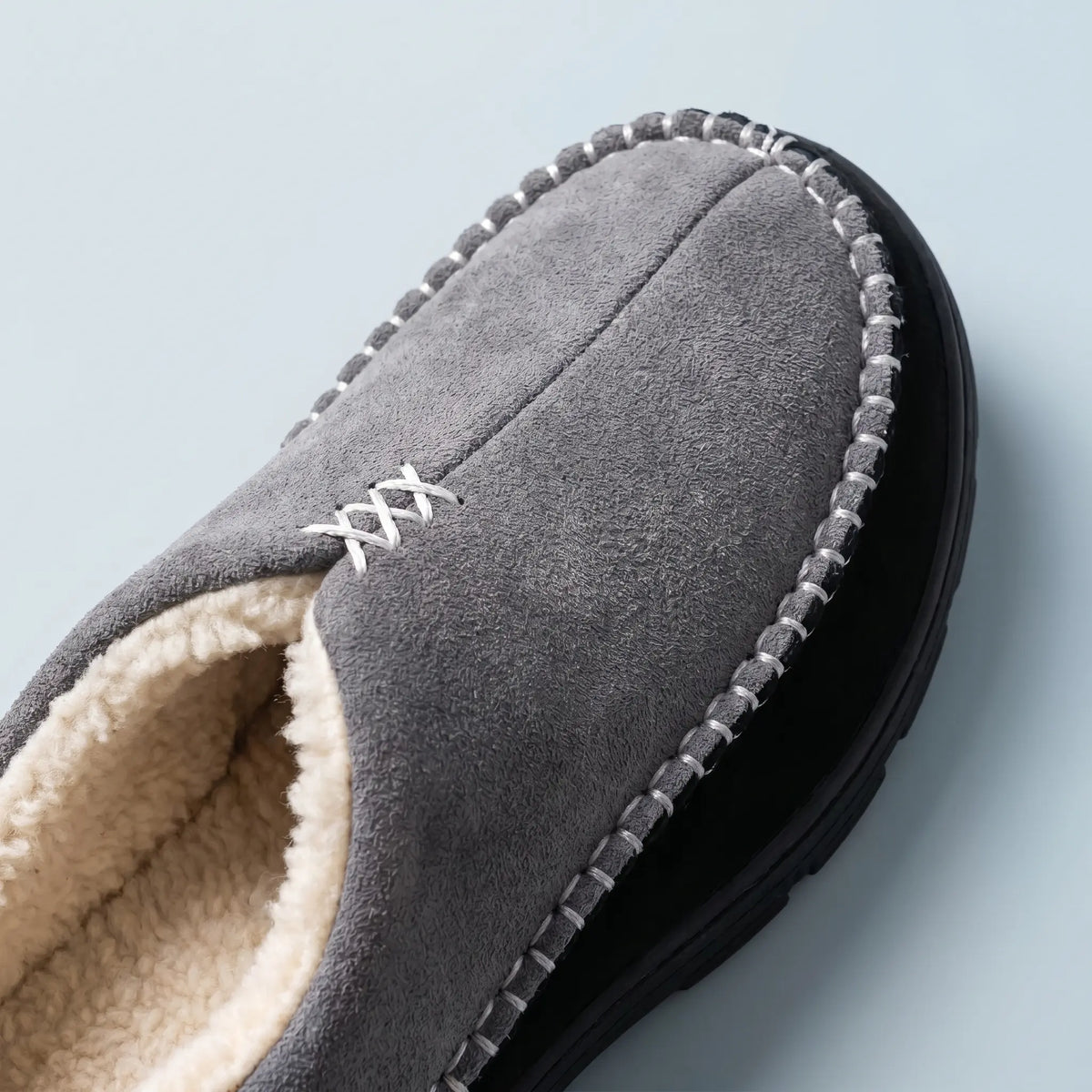 OLIVER | Moccasin with fleece lining