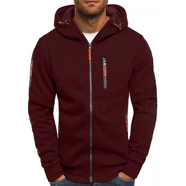 Zack - Hooded Zip-Up Jacket