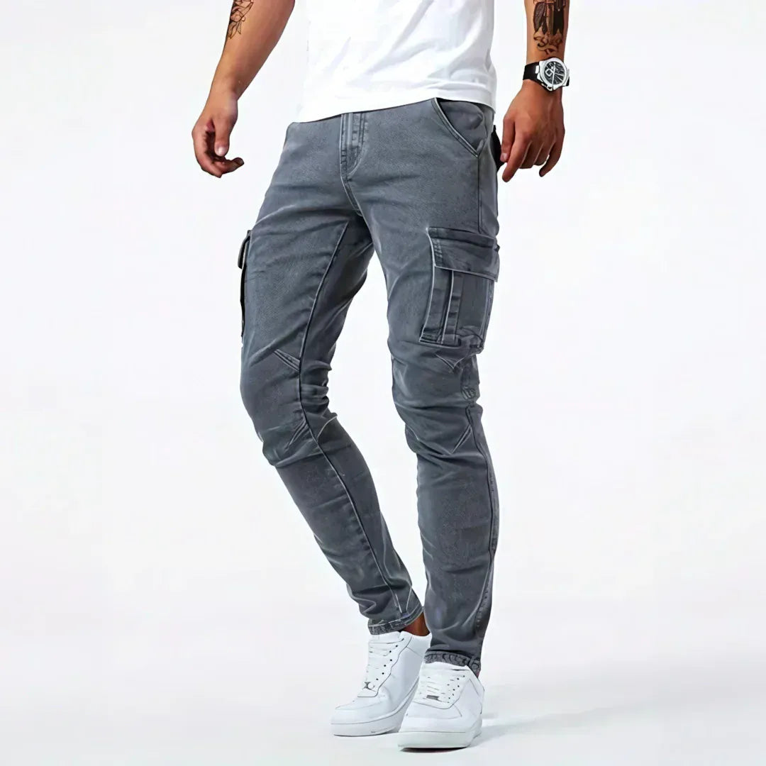 MACKENZIE | Cargo trousers with slim pockets