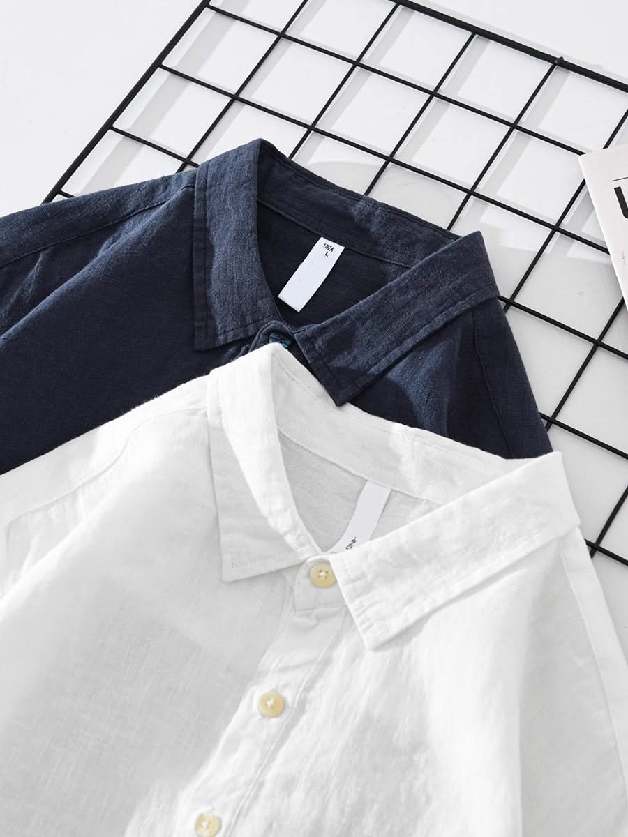 IMOGEN | Shirt with half-placket popover