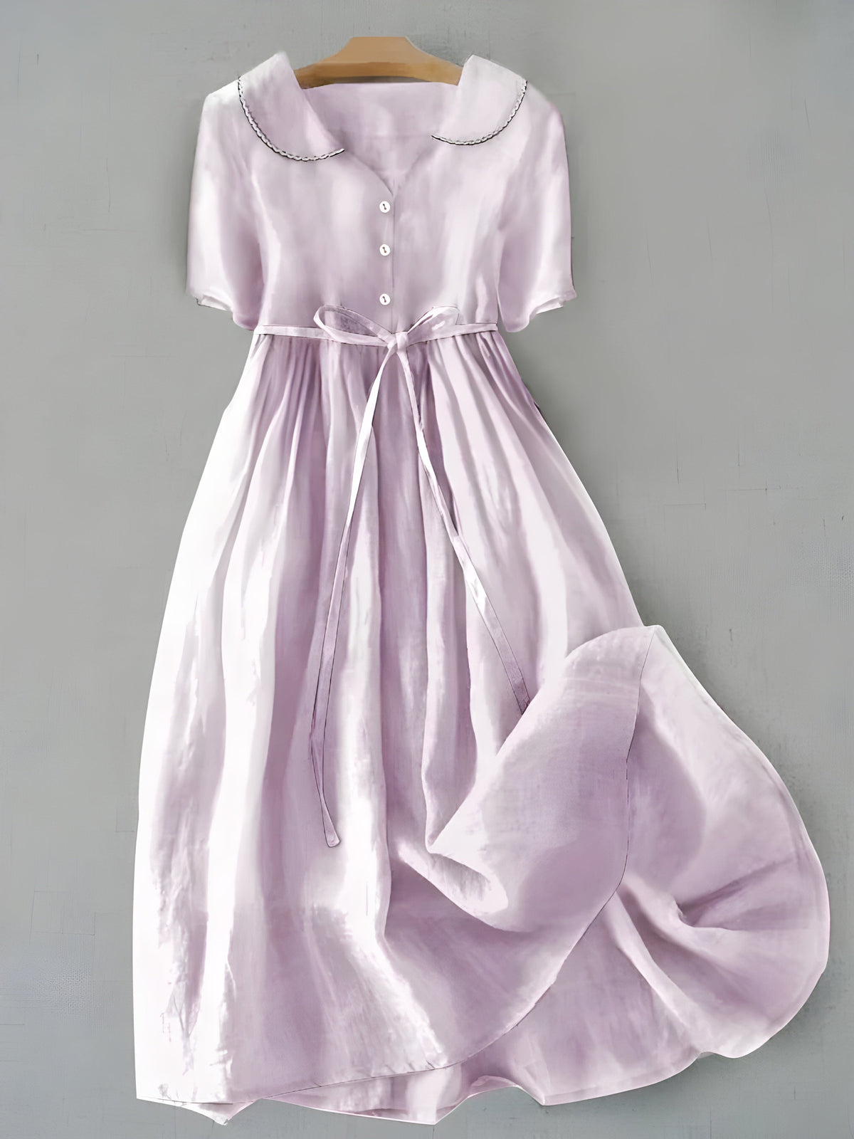 MIA | Midi dress with waist tie