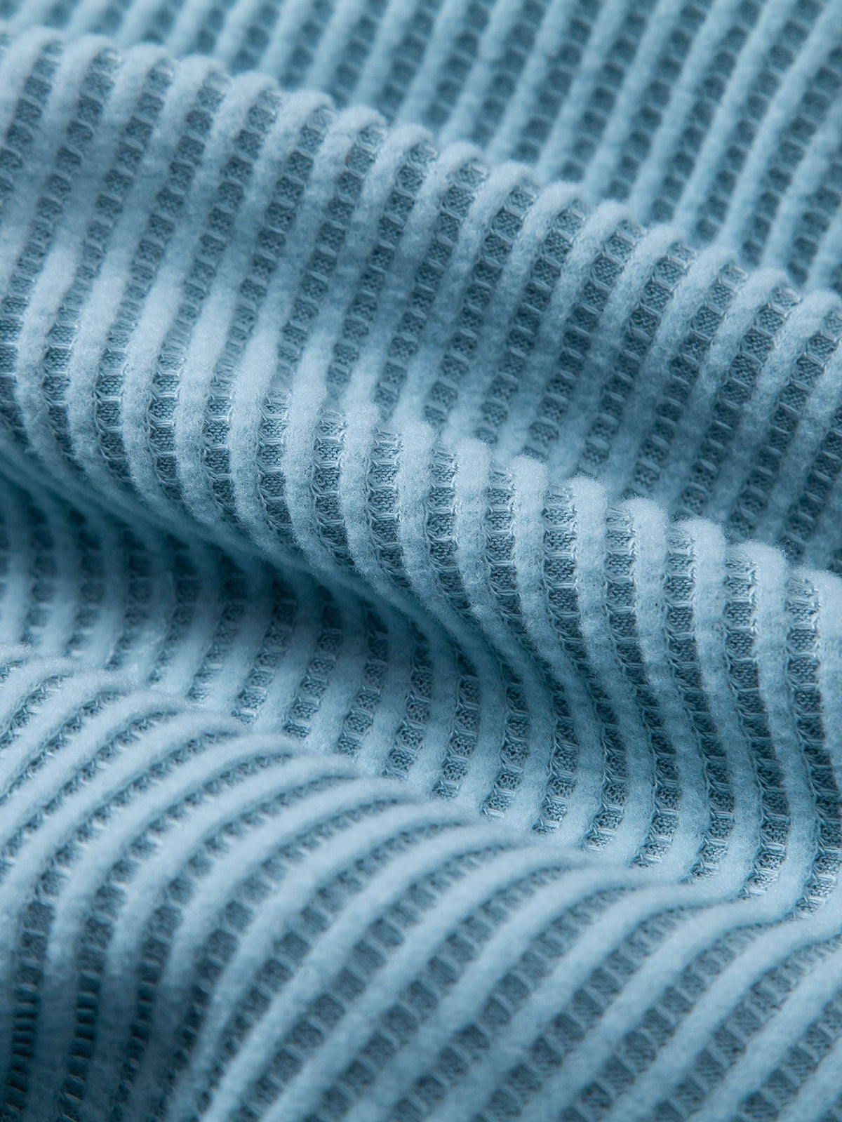 JACK | Waffle-knit shirt with button front