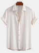 JACK | Waffle-knit shirt with button front
