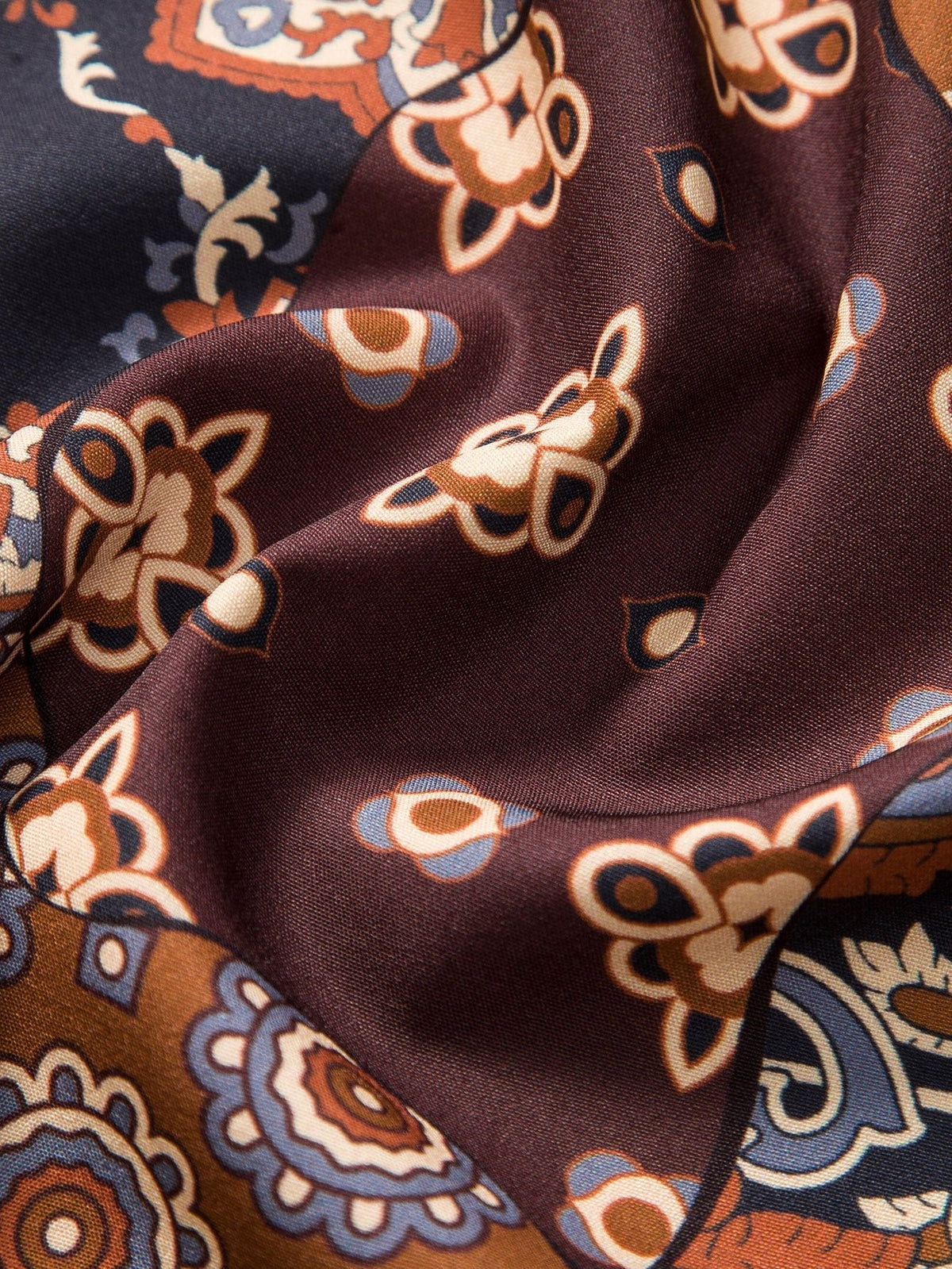IMOGEN | Shirt and shorts set with paisley print