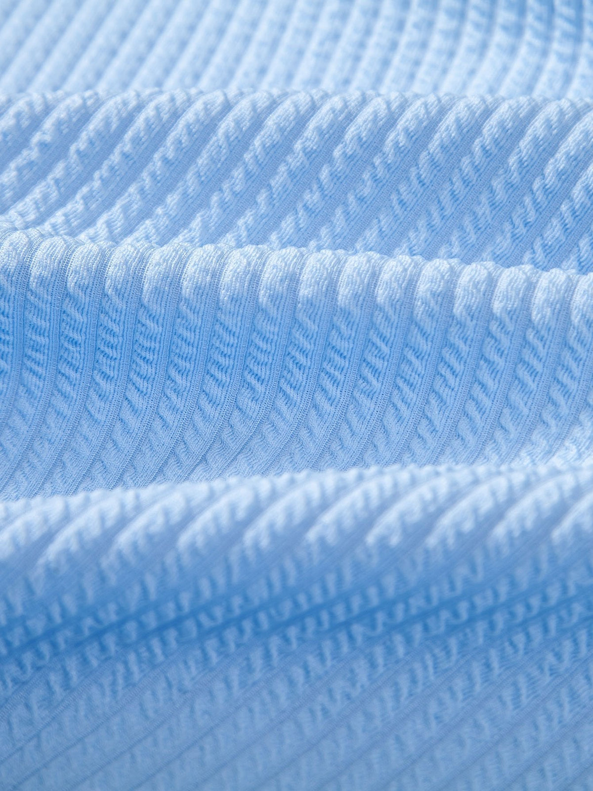 FREDDIE | Muscle-fit shirt with ribbed texture