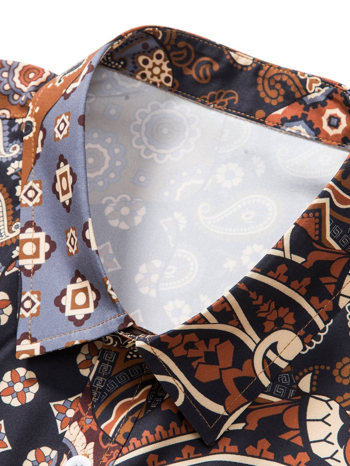 IMOGEN | Shirt and shorts set with paisley print