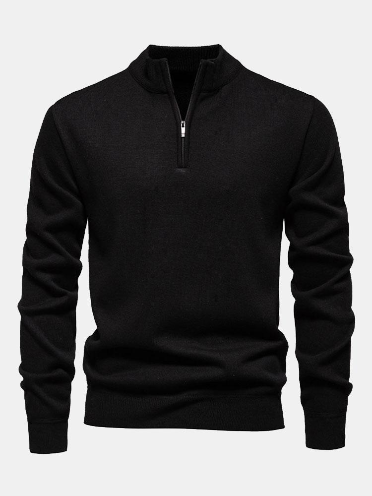 TEDDY | Zip sweater with relaxed fit