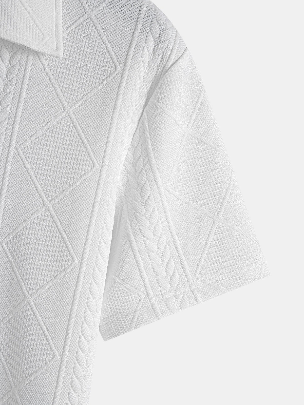 OSCAR | Set with geometric print polo