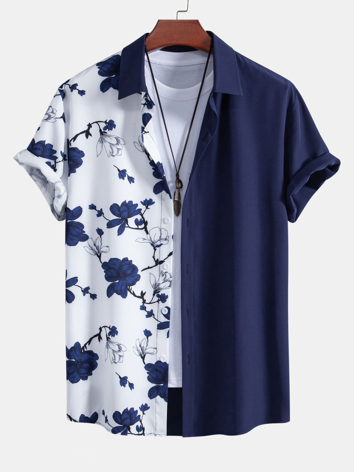 MIA | Shirt with floral patchwork print