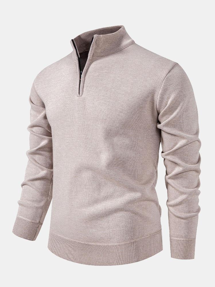 TEDDY | Zip sweater with relaxed fit