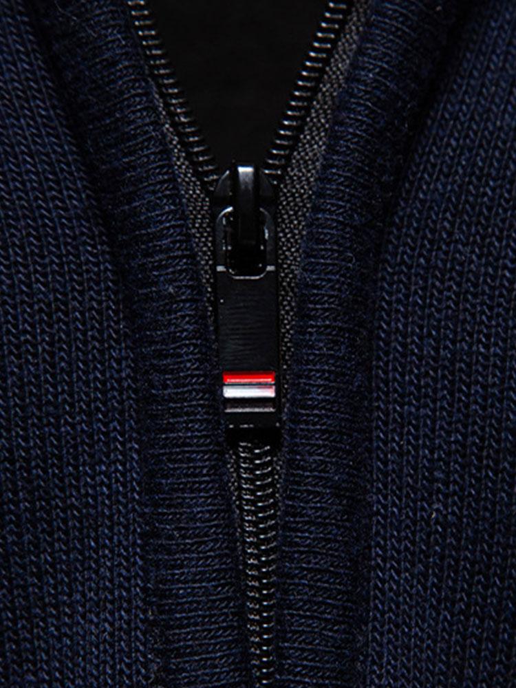 TEDDY | Zip sweater with relaxed fit