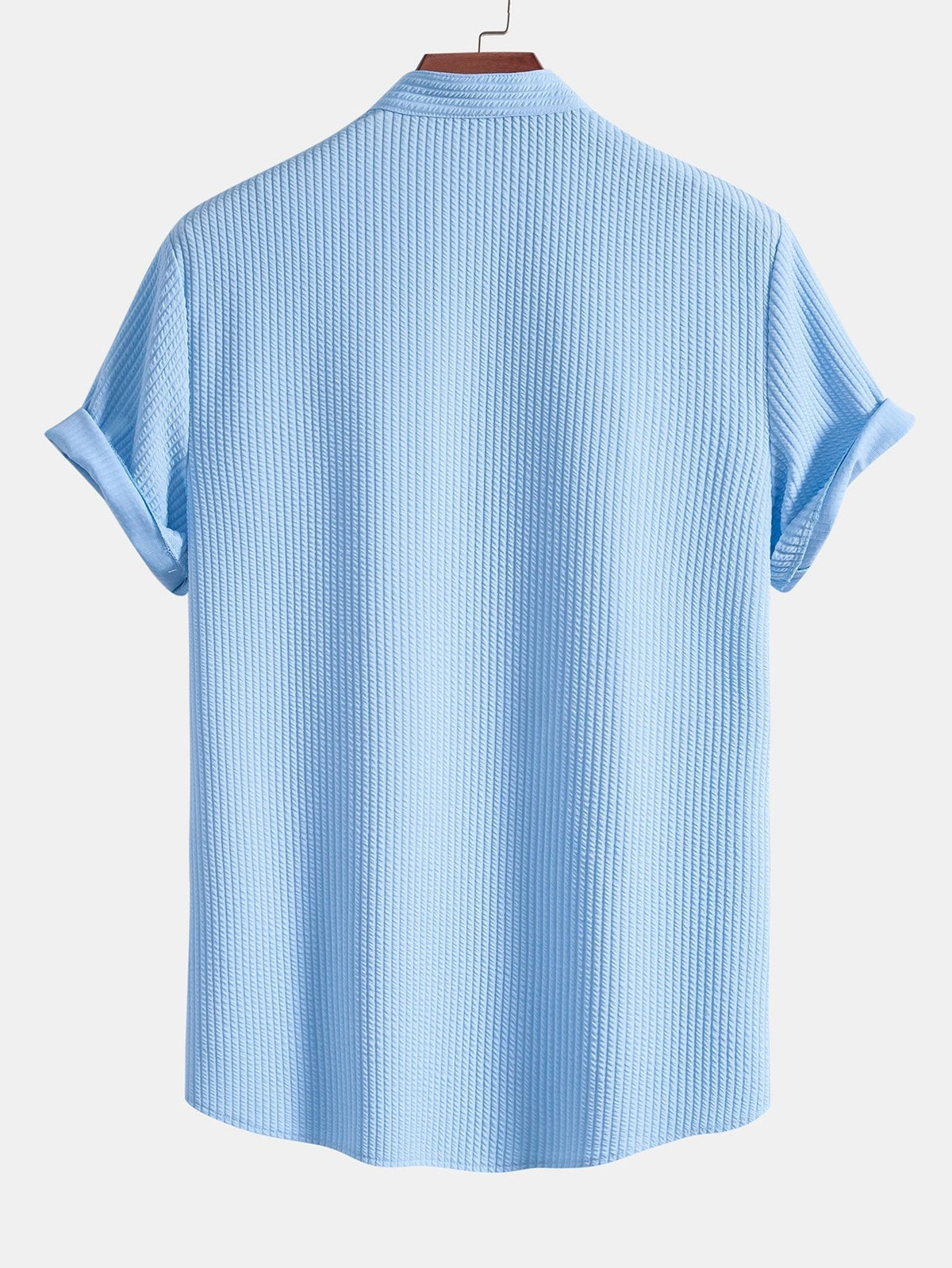 HENRY | Muscle-fit shirt with stand collar