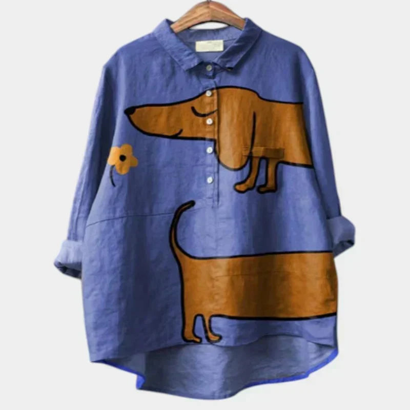 LILY | Relaxed tunic with spring print