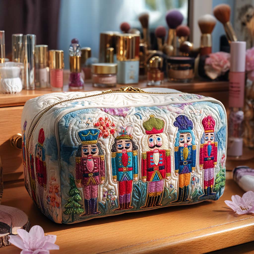 ELLA | Cosmetic bag with quilted finish