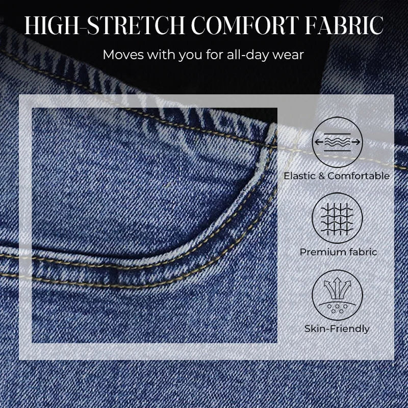CHARLOTTE | High-waist flare trousers with stretch