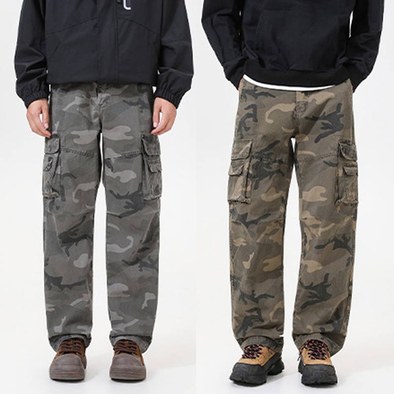 ZAYNE | Cargo trousers with straight-leg fit