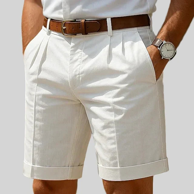 JACK | Shorts with pleated front