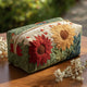 LILY | Cosmetic bag with quilted print