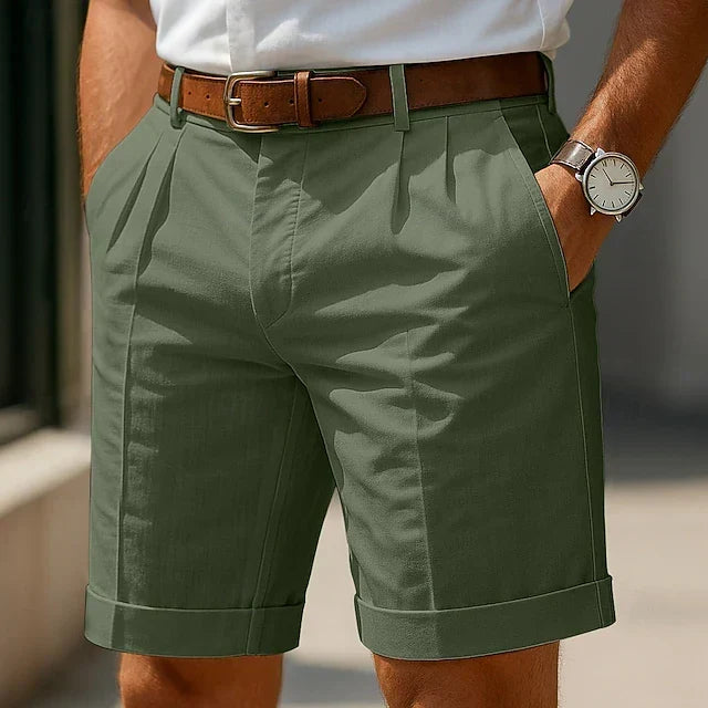 JACK | Shorts with pleated front