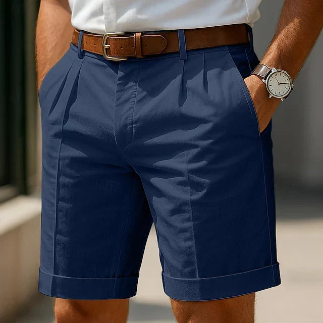 JACK | Shorts with pleated front